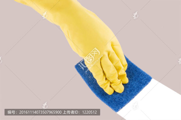 手在手套