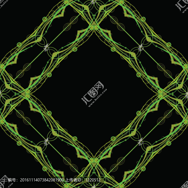 波浪無(wú)縫抽象設(shè)計(jì)