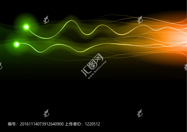 綠色閃光