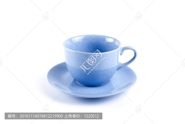 帶飛碟的藍(lán)色杯子