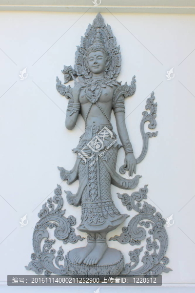 泰國天使雕塑