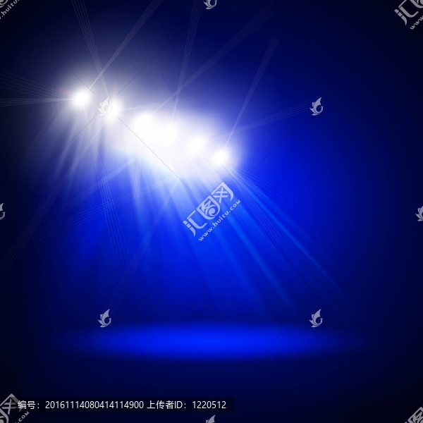 音樂燈光的抽象形象