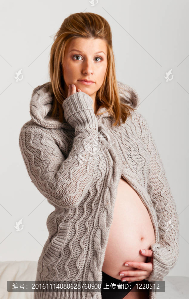 懷孕的女人