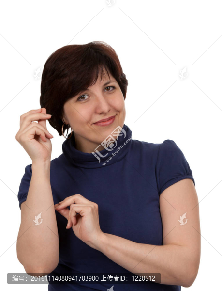 中年婦女的肖像