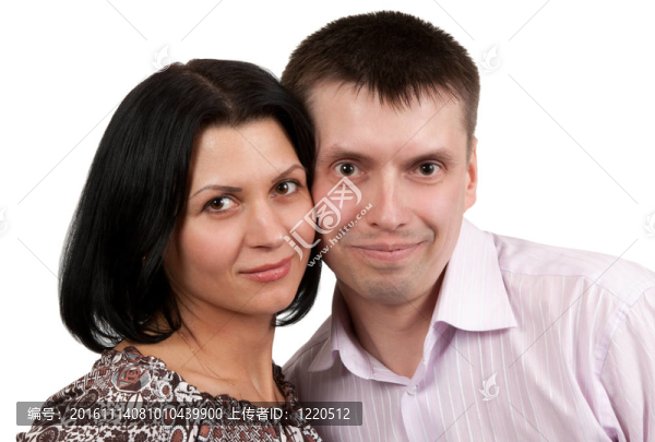 一對男女的肖像