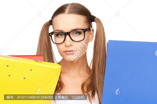 女人的文件夾
