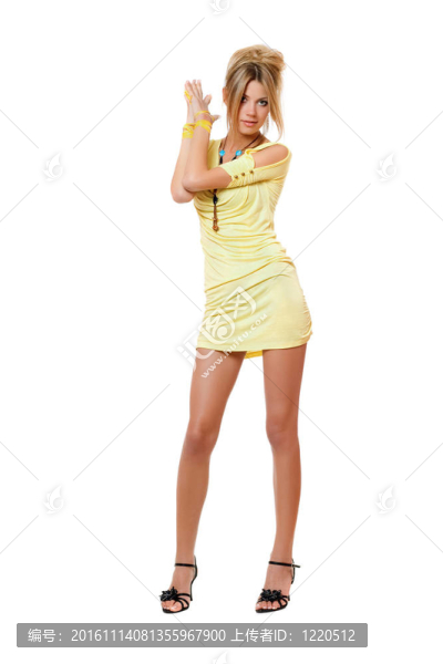 漂亮的年輕金發(fā)女郎