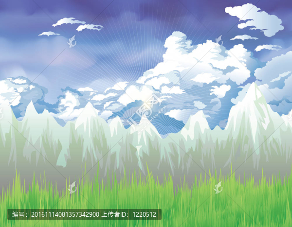 山地景觀