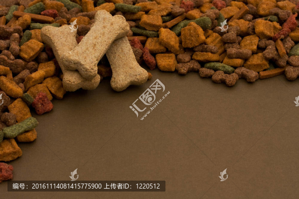 狗食的背景