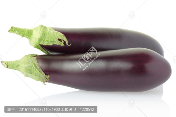 茄子還是茄子白色隔離；裁剪路徑包括
