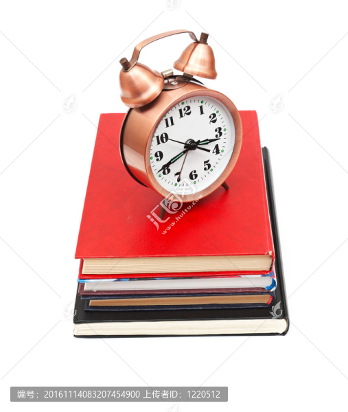 時鐘和書