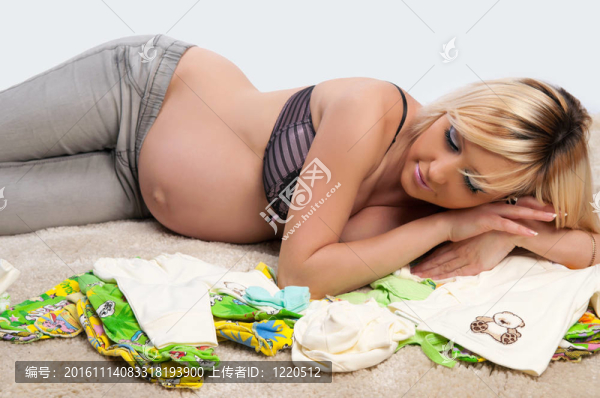 懷孕的女人