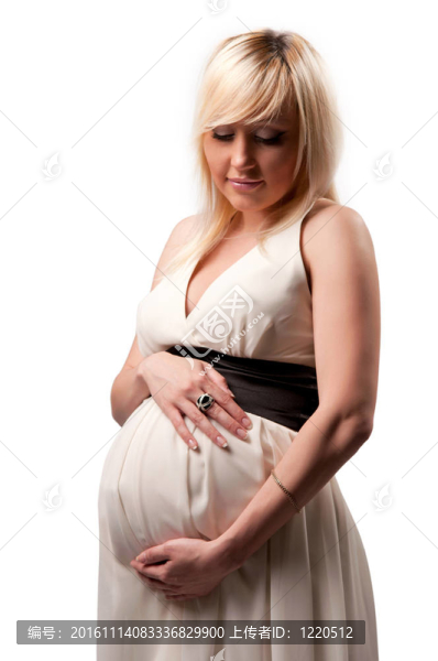 懷孕的女人