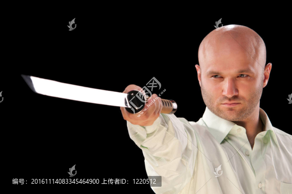 有日本劍的人