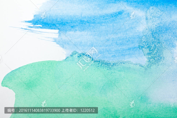 色彩筆觸水彩繪畫藝術(shù)