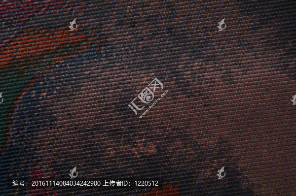 一個(gè)抽象圖案的領(lǐng)帶放大圖