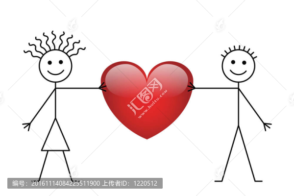 情人節(jié)的男孩和女孩