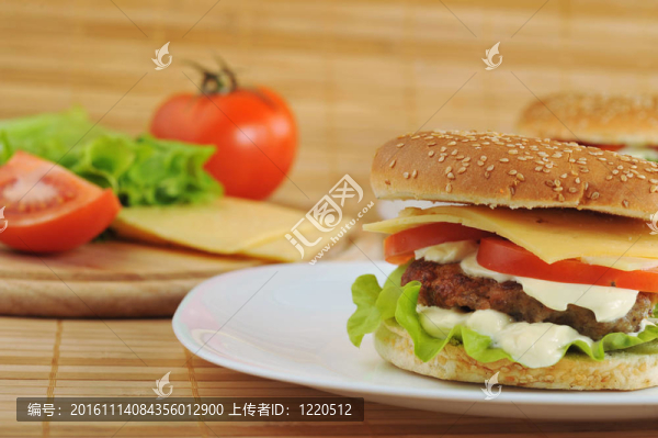 漢堡肉餅