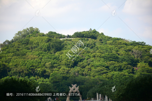 深圳蓮花山山頂