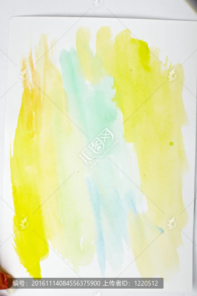 色彩筆觸水彩繪畫藝術(shù)
