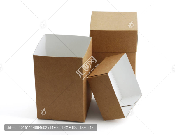 兩個(gè)簡單的紙箱