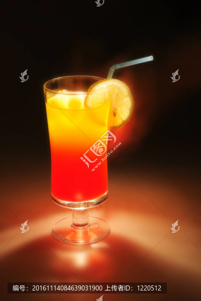 fresch橙和檸檬飲料