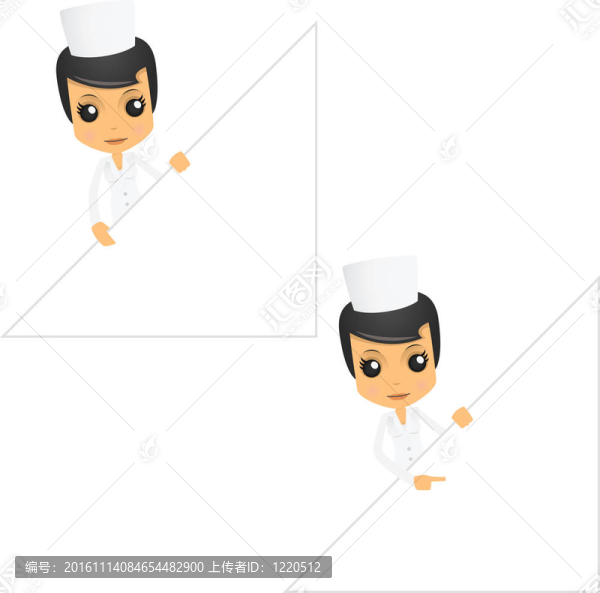 套滑稽卡通護(hù)士