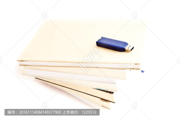 記憶的書籍和USB