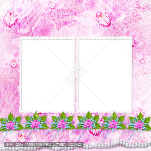 邀請(qǐng)或祝賀的蘭花和蝴蝶卡