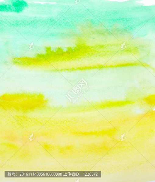 色彩筆觸水彩繪畫(huà)藝術(shù)