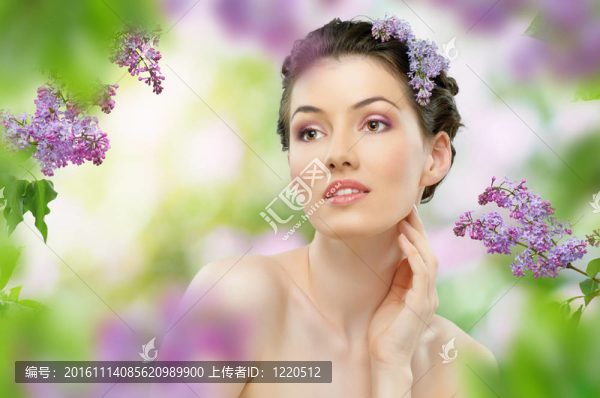女孩丁香