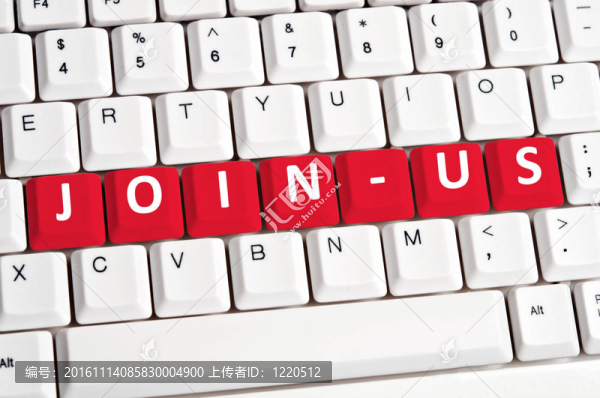 加入我們的鍵盤上的單詞