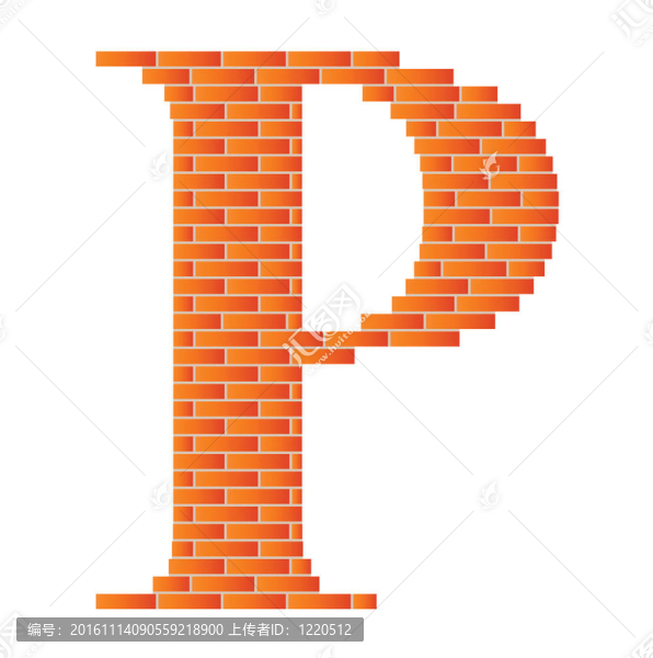 字母P.