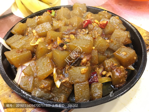 鐵板涼粉
