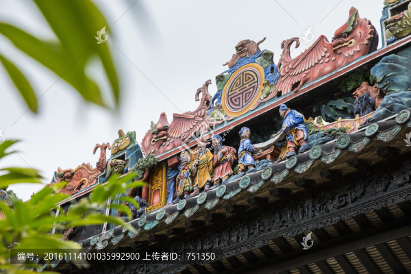 陳家祠屋檐雕刻藝術(shù)