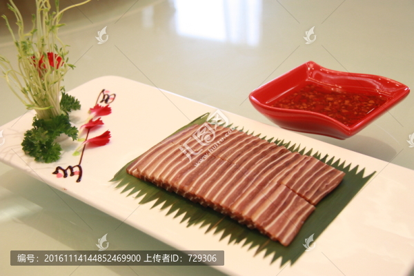 鹵水肉片