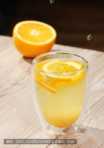 橙子柚子茶