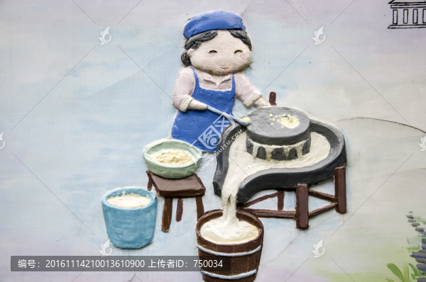 磨豆?jié){浮雕