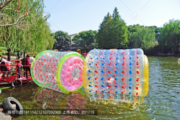 水上步行球,兒童樂園