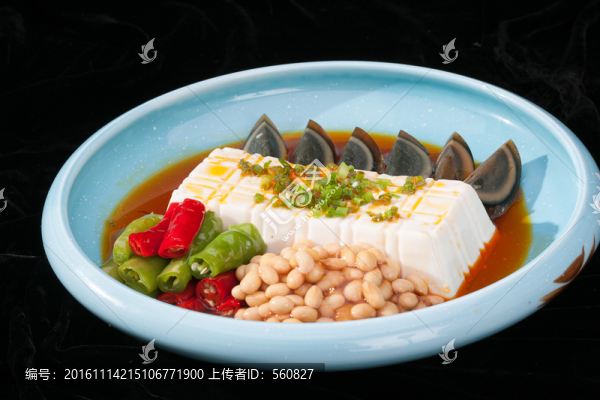 皮蛋豆腐