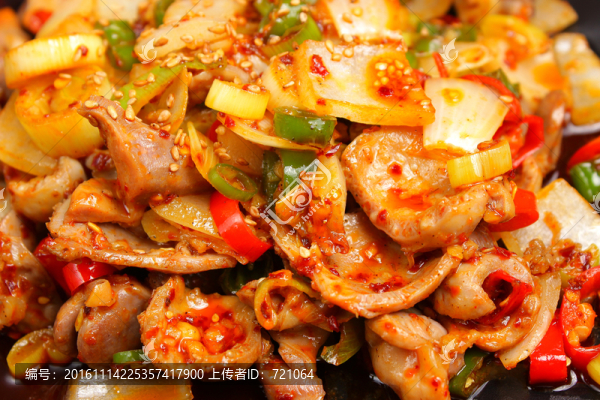 辣炒雞胗,炒雞胗,小炒雞胗