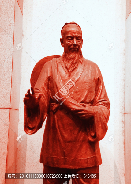 墨子像