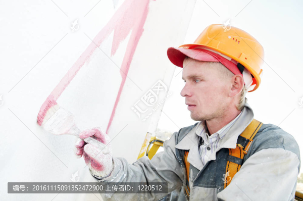 建筑立面油漆工
