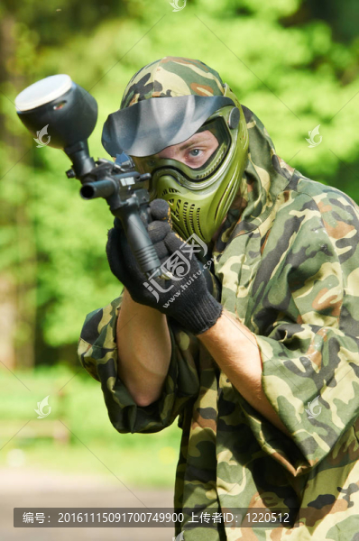 針對彩彈射擊運(yùn)動員