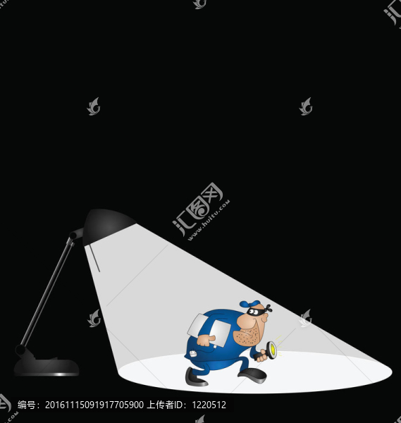 犯罪被聚光燈下