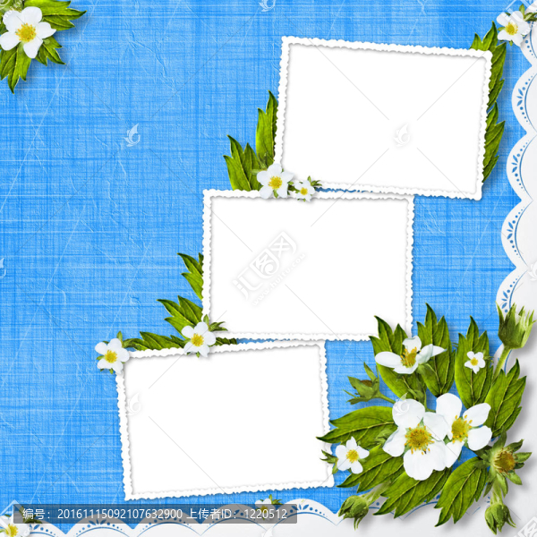 祝賀與框架和鮮花的節(jié)日