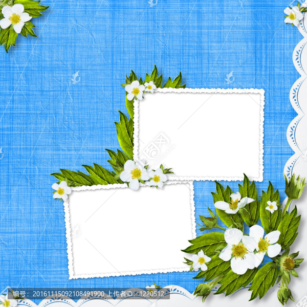 祝賀與框架和鮮花的節(jié)日