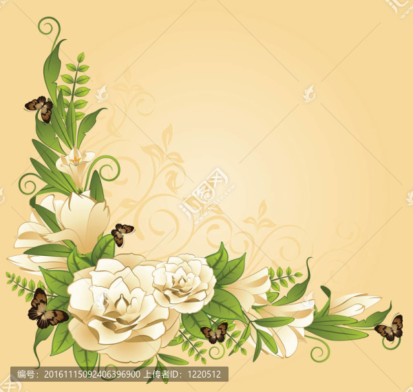 花的背景