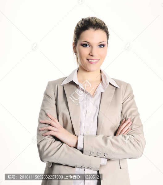 嚴(yán)重的buisnesswoman