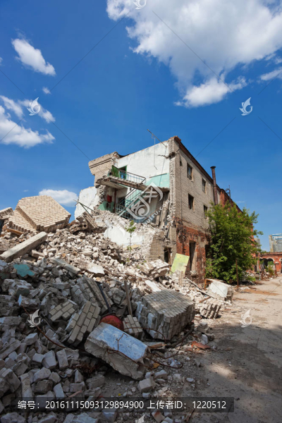 被摧毀建筑物；可作為拆遷；地震；炸彈；恐怖襲擊或自然災(zāi)害。